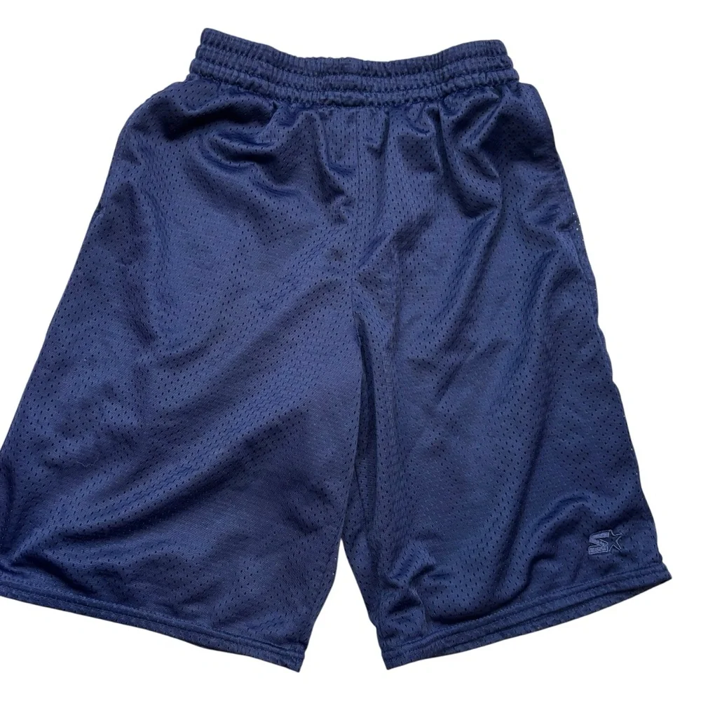 Lot of two Boys Navy Blue‎ Shorts Old Navy and Starter Size Large